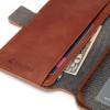 Apple iPhone 14 Pro Leather Phone Wallet / Cognac