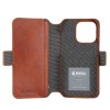 Apple iPhone 14 Pro Leather Phone Wallet / Cognac