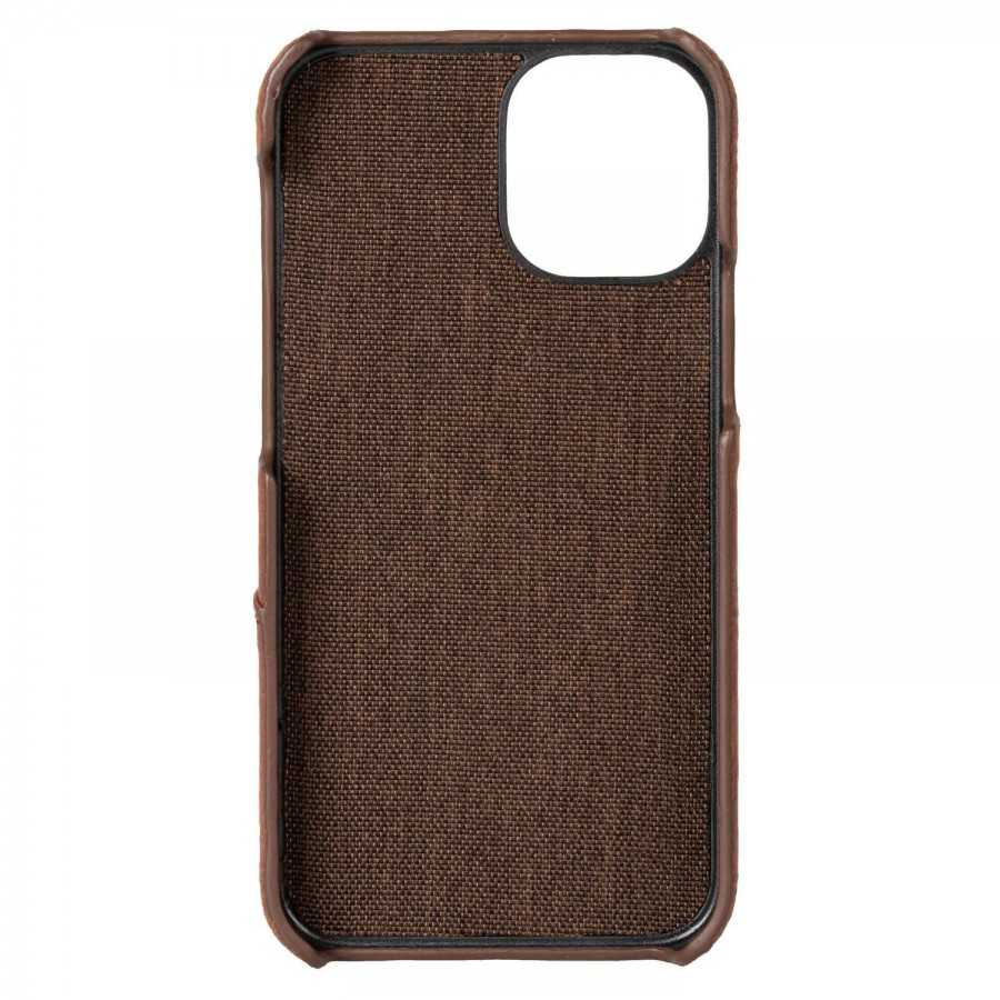 Sunne Card Cover for iPhone 12 Pro Max / Cognac