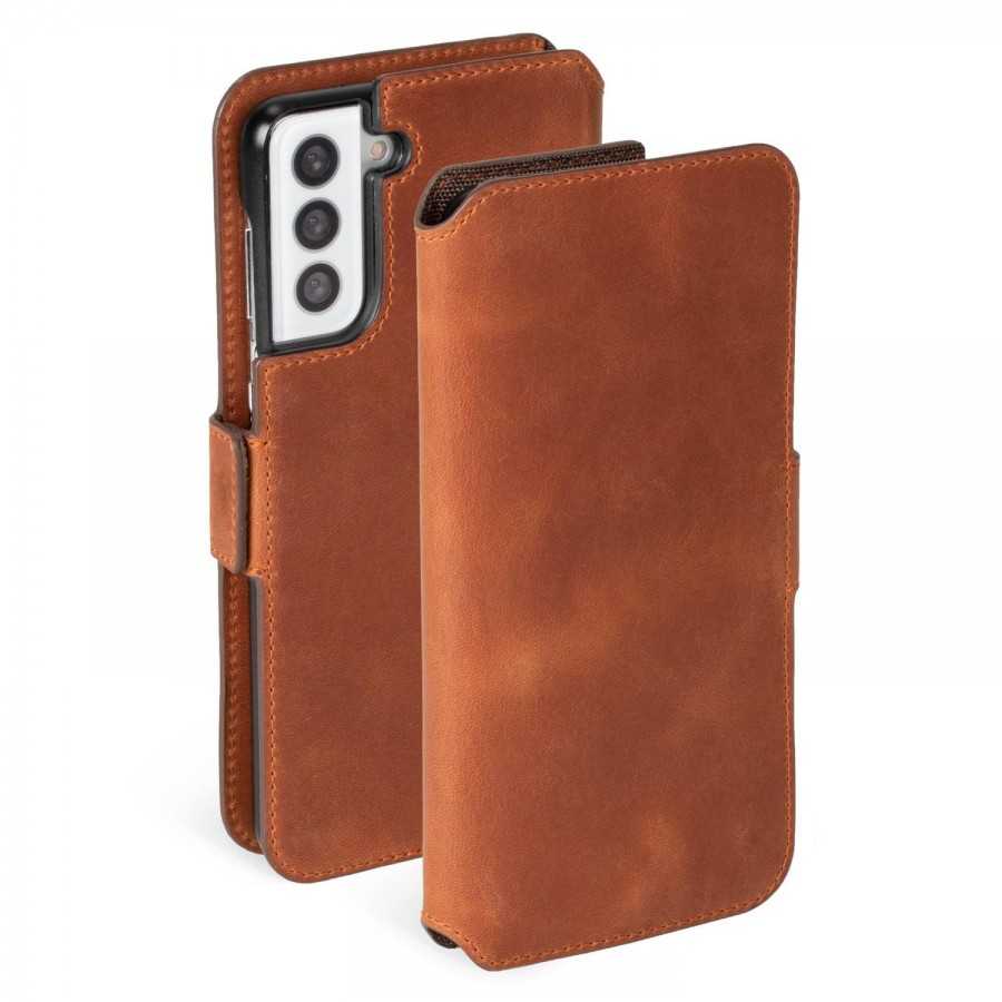 Sam Gal S21 Leather PhoneWallet Vintage Black